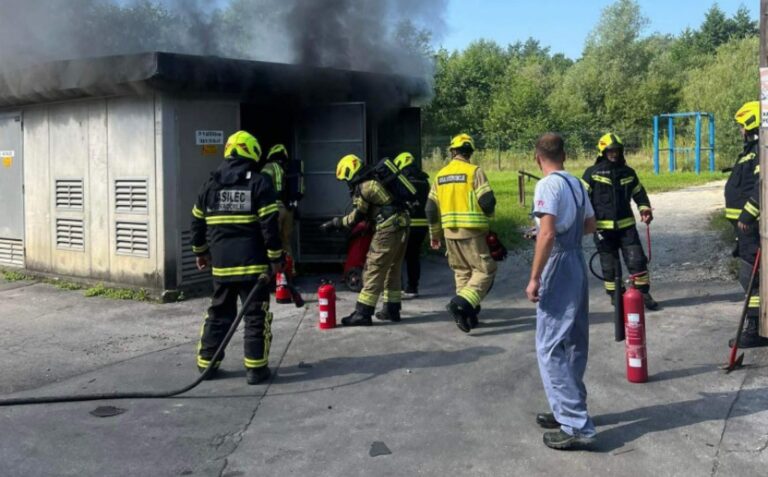 V Radomljah prišlo do požara na transformatorski postaji