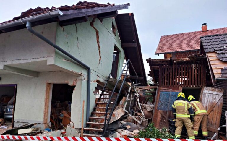 Močna eksplozija v Študi