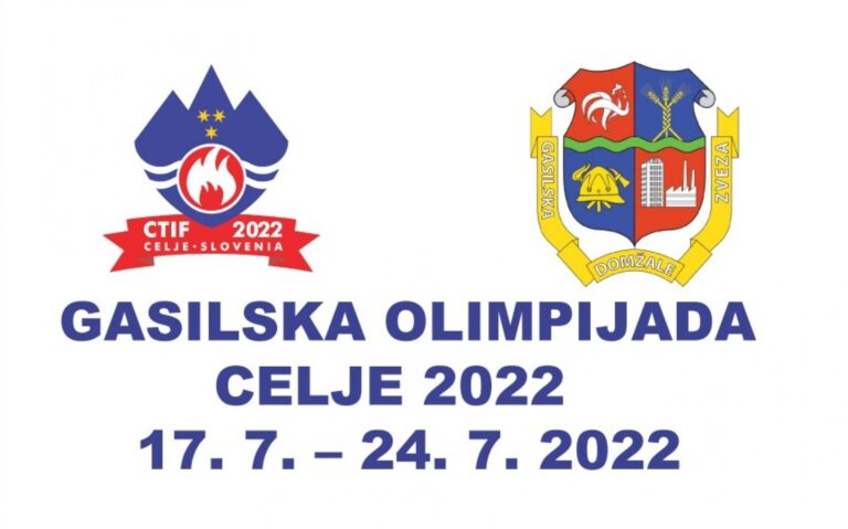 Vabilo na slavnostno razglasitev Gasilske olimpijade Celje 2022