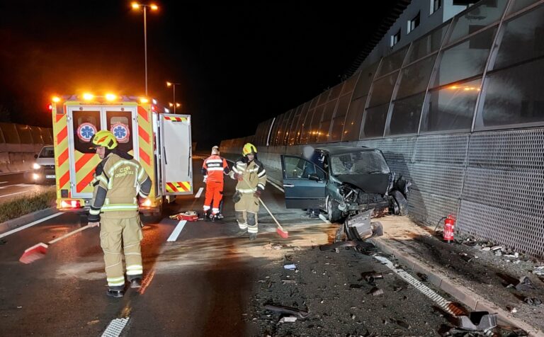 Trčenje na trzinski obvoznici