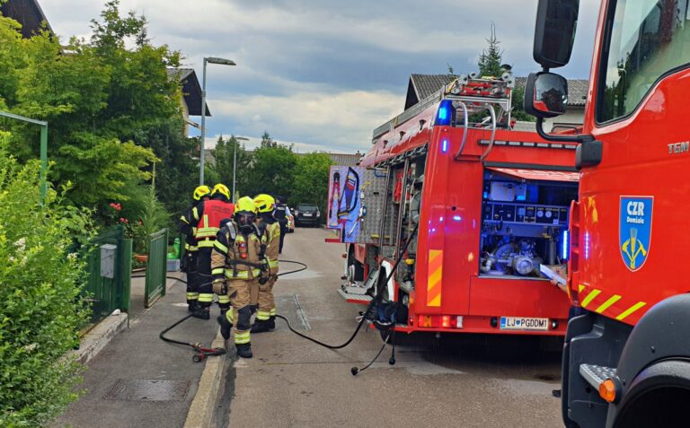 V Domžalah zagorel električni grelnik za vodo