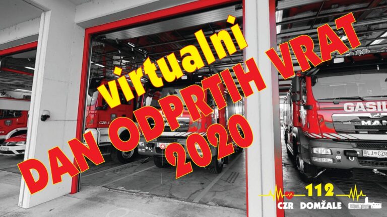 (virtualni) Dan odprtih vrat CZR Domžale 2020