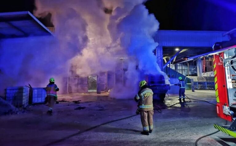 V podjetju Količevo Karton pogorel delovni stroj