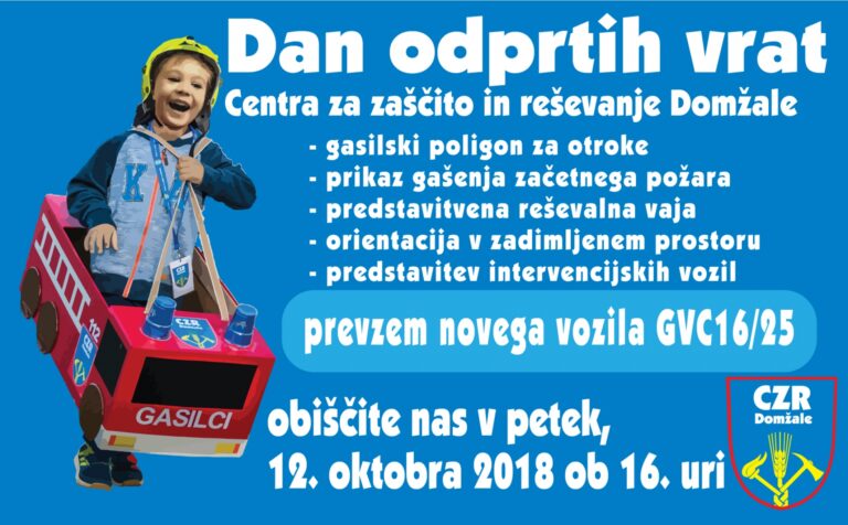 Dan odprtih vrat CZR Domžale 2018