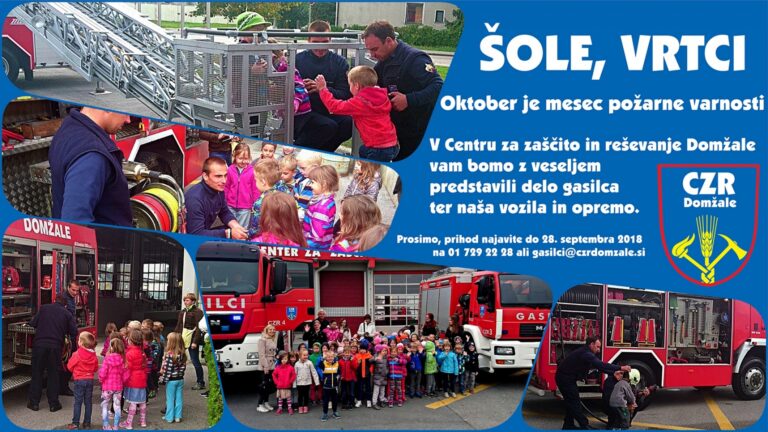 Vabilo vrtcem in šolam – obiščite nas!