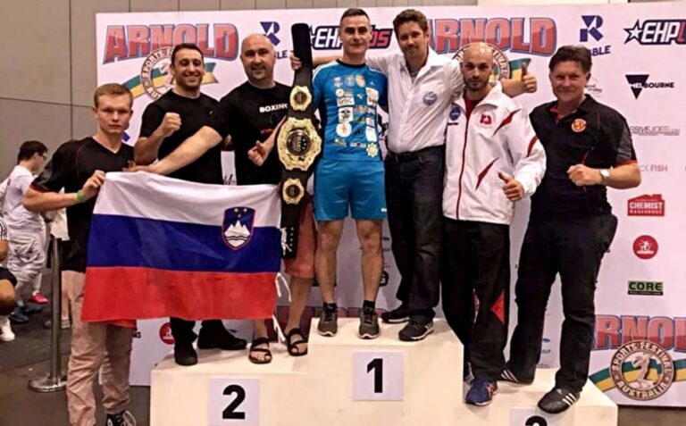 Marjan Bolhar na prestižnem tekmovanju v Avstraliji osvojil šampionski pas