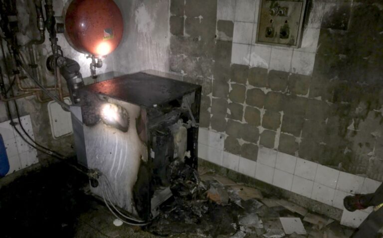 Požar v kurilnici stanovanjske hiše