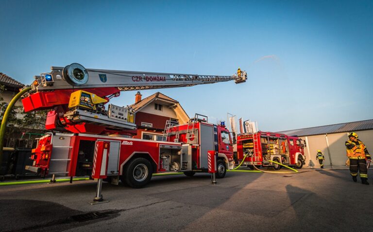 Sodelovanje na gasilsko-reševalni vaji v Radomljah
