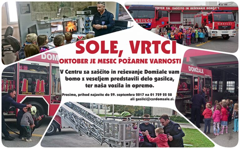Vabilo vrtcem in šolam, da nas obiščejo