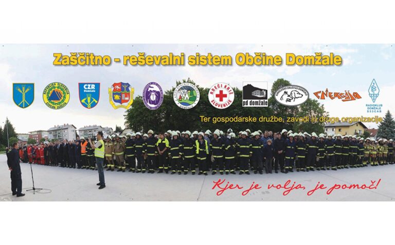 Obvestilo – Zaščitno-reševalna vaja »Domžale 2017«
