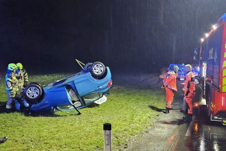 Prometna nesreča v Homcu