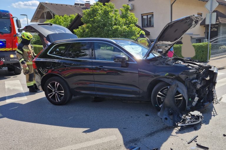 Prometna nesreča na Šubljevi ulici