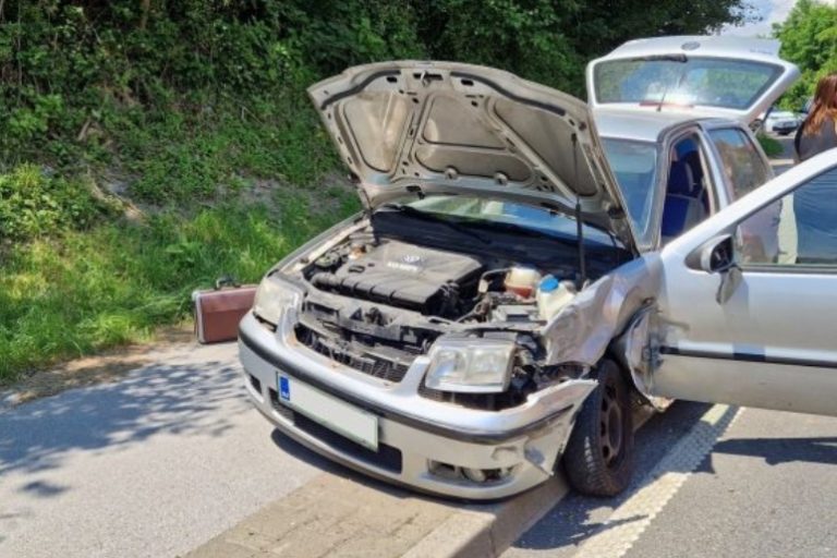 Prometna nesreča na Podrečju